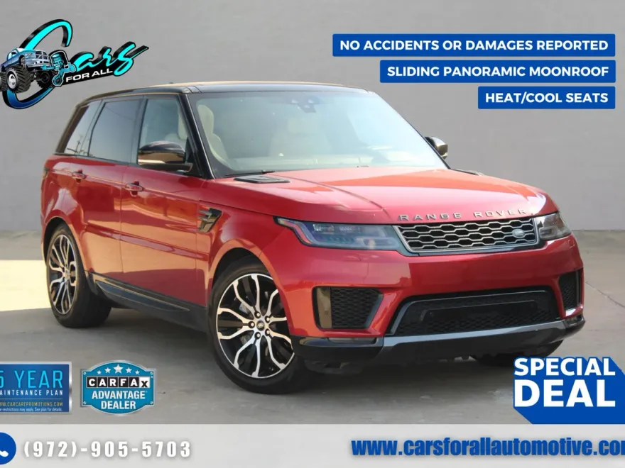 2021 Land Rover Range Rover Sport HSE Silver Edition photo 1