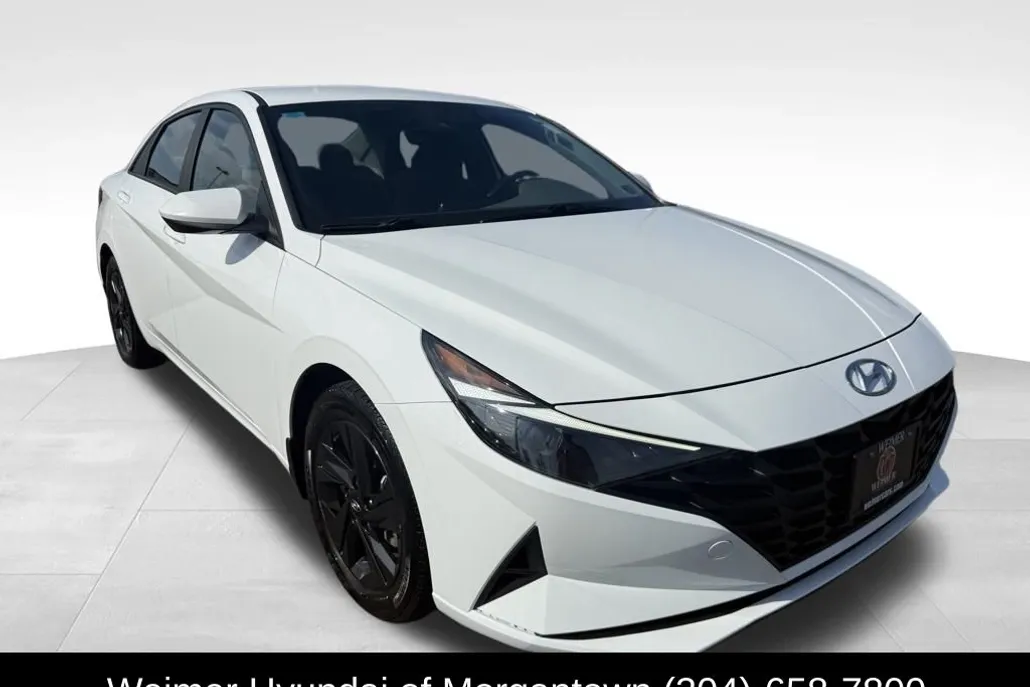 2023 Hyundai Elantra Hybrid Blue photo 1