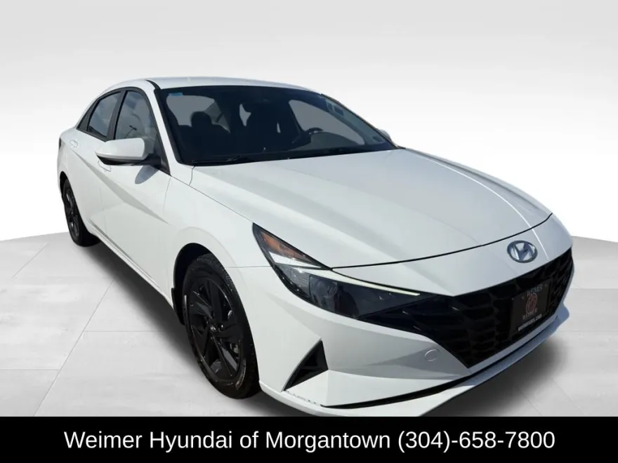 2023 Hyundai Elantra Hybrid Blue photo 1
