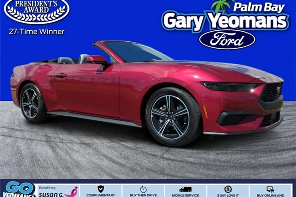 2025 Ford Mustang EcoBoost Premium Convertible photo 1
