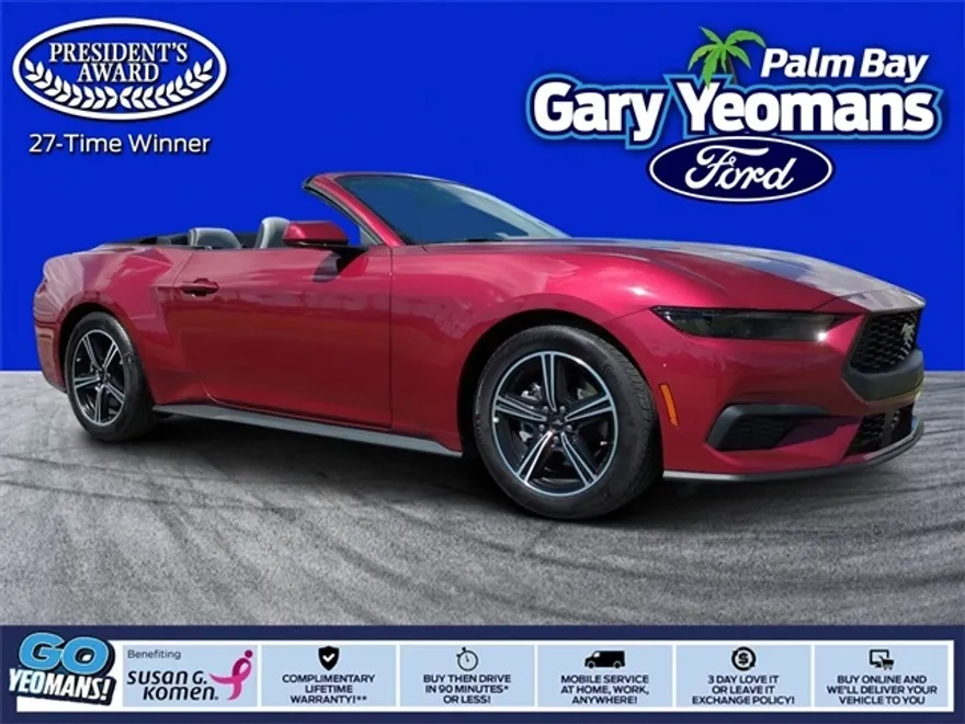 2025 Ford Mustang EcoBoost Premium Convertible photo 1