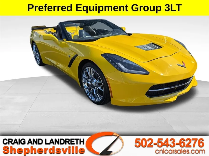2015 Chevrolet Corvette Stingray 3LT photo 1