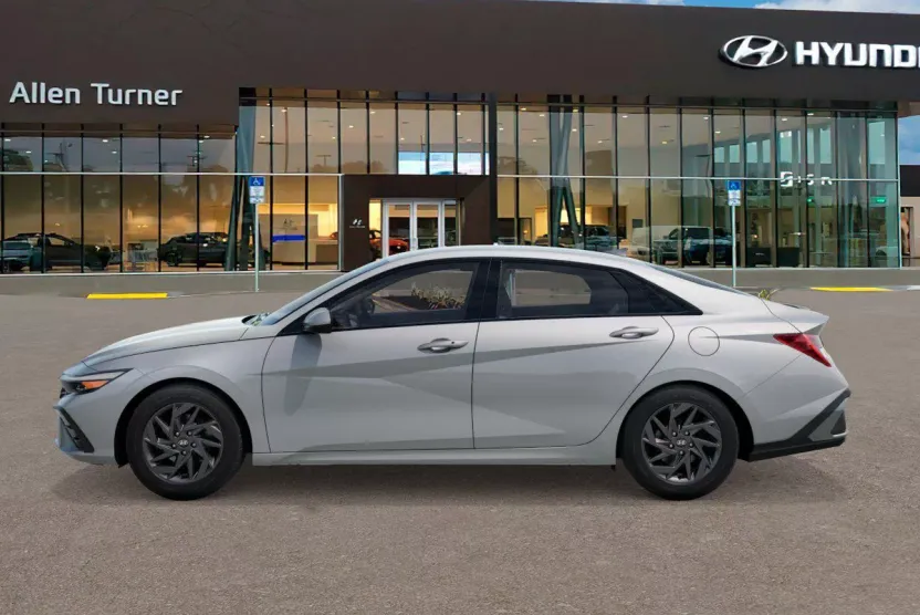 2025 Hyundai Elantra Hybrid Blue photo 1