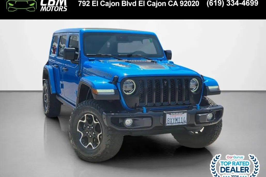 2021 Jeep Wrangler 4xe Unlimited Rubicon photo 1