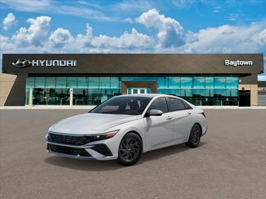 2025 Hyundai Elantra Hybrid Blue photo 1