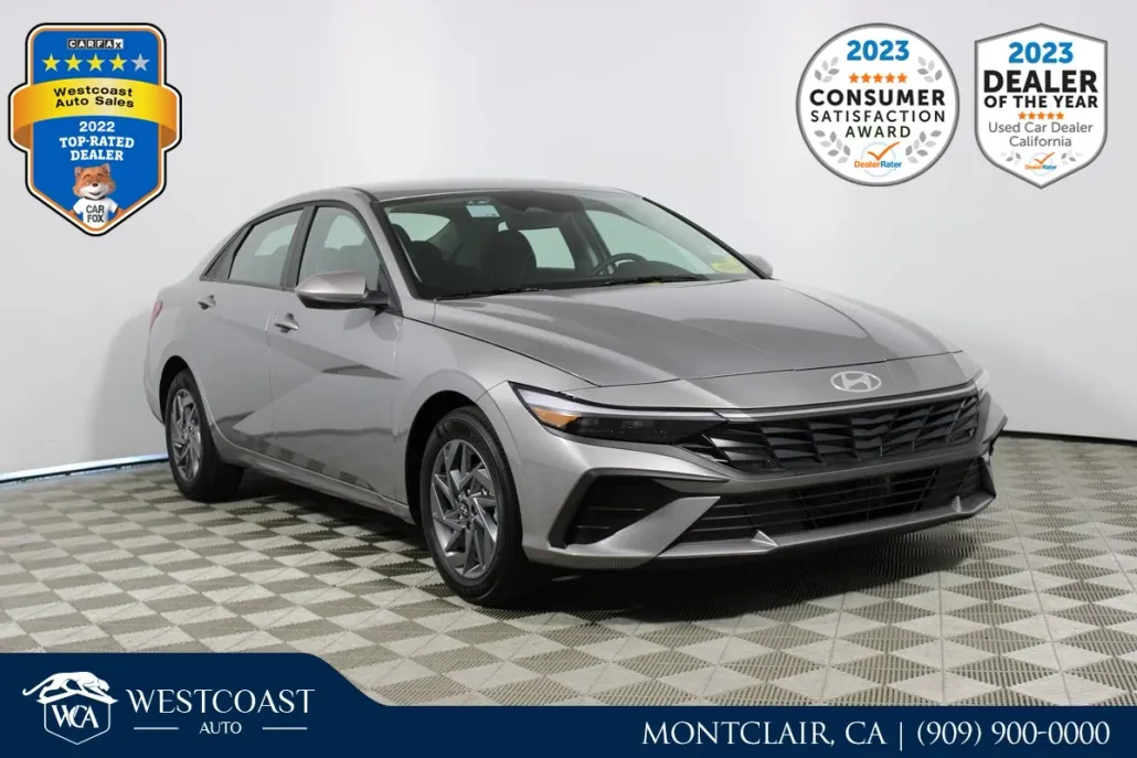 2025 Hyundai Elantra Hybrid Blue photo 1