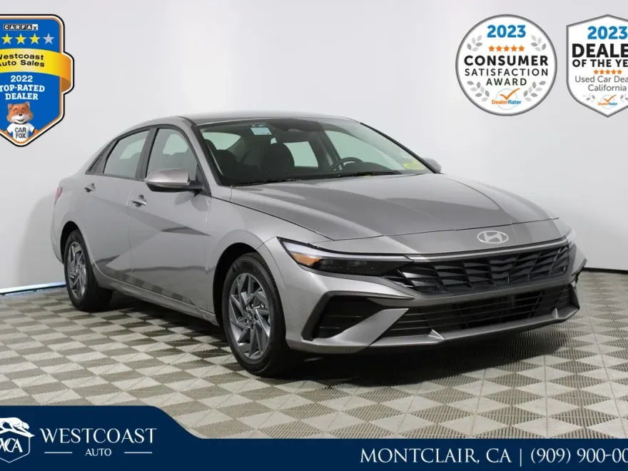 2025 Hyundai Elantra Hybrid Blue photo 1