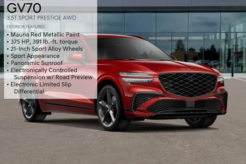 2026 Genesis GV70 3.5T Sport Prestige photo 1