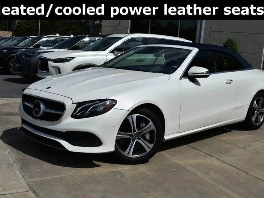 2019 Mercedes Benz E 450 4MATIC Cabriolet photo 1
