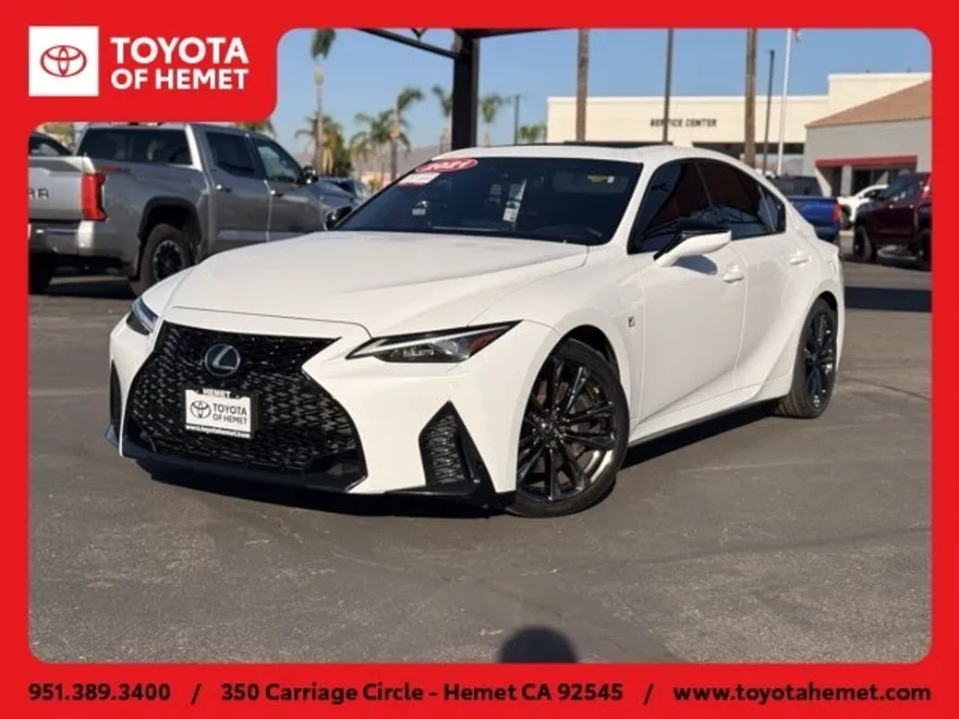 2021 Lexus IS 350 F SPORT photo 1