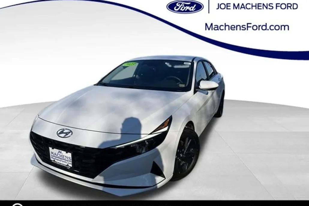 2023 Hyundai Elantra Hybrid Blue photo 1