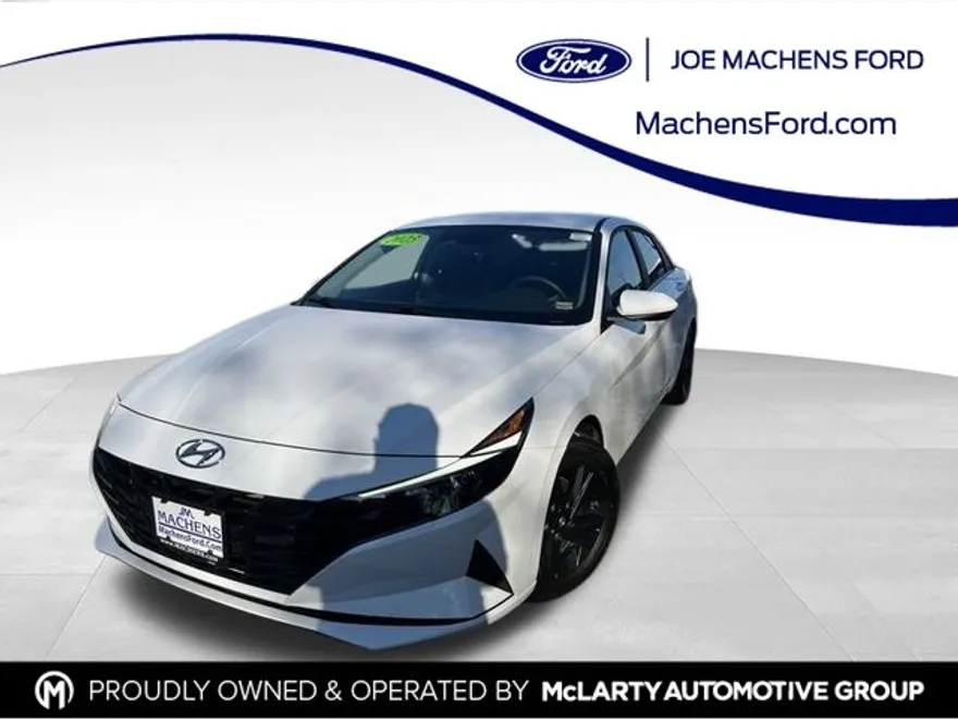 2023 Hyundai Elantra Hybrid Blue photo 1