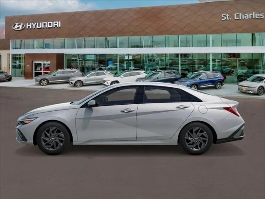 2025 Hyundai Elantra Hybrid Blue photo 1