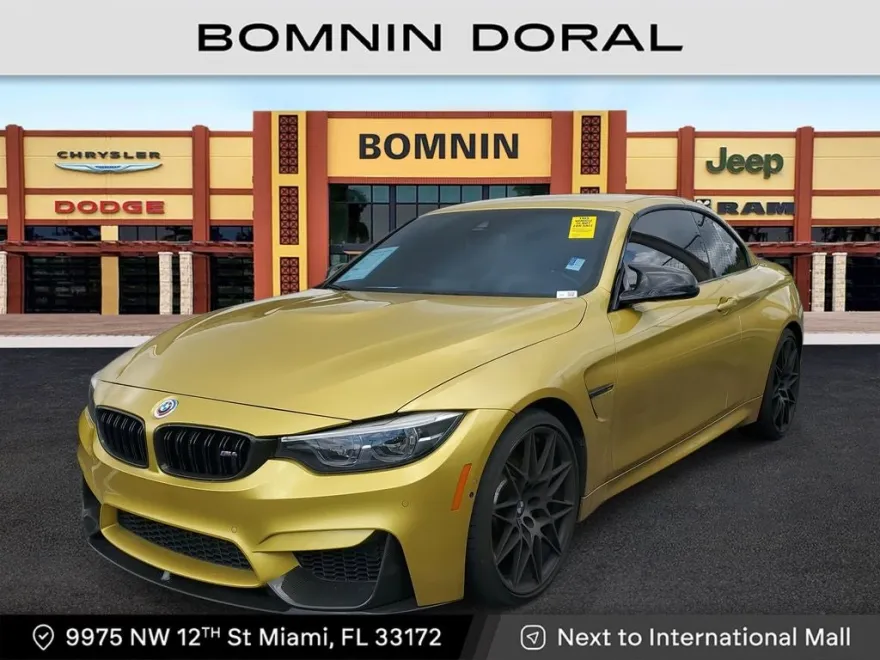 2020 Bmw M4 Convertible photo 1