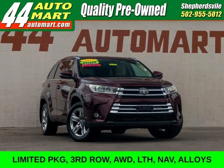 2019 Toyota Highlander Limited photo 1
