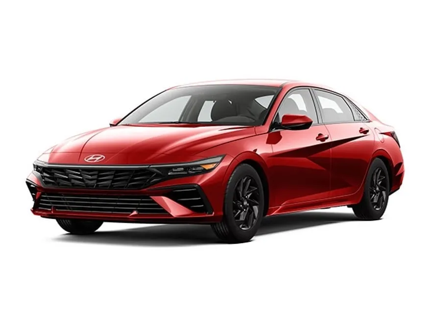 2025 Hyundai Elantra Hybrid Blue photo 1