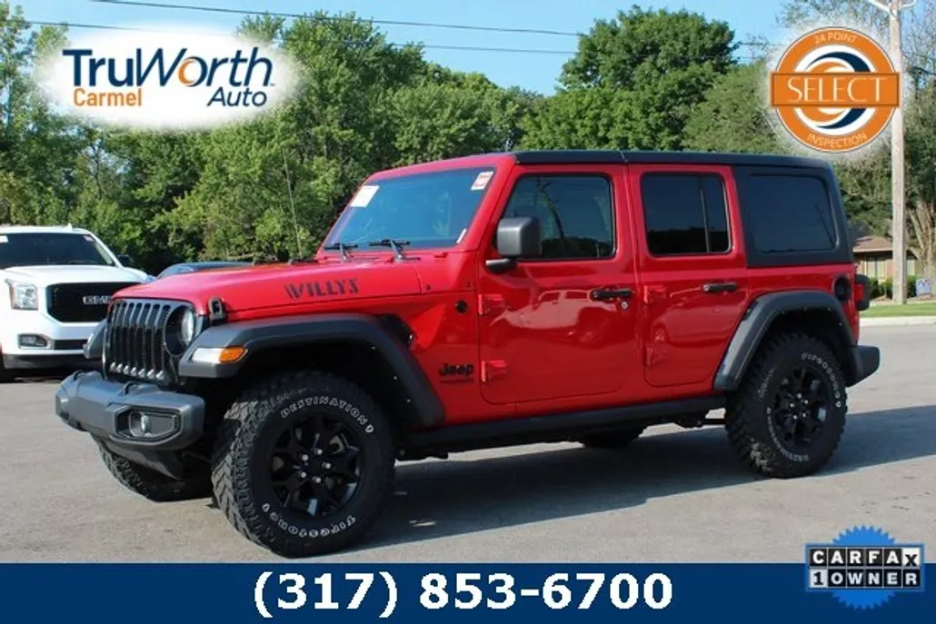 2021 Jeep Wrangler Unlimited Willys photo 1