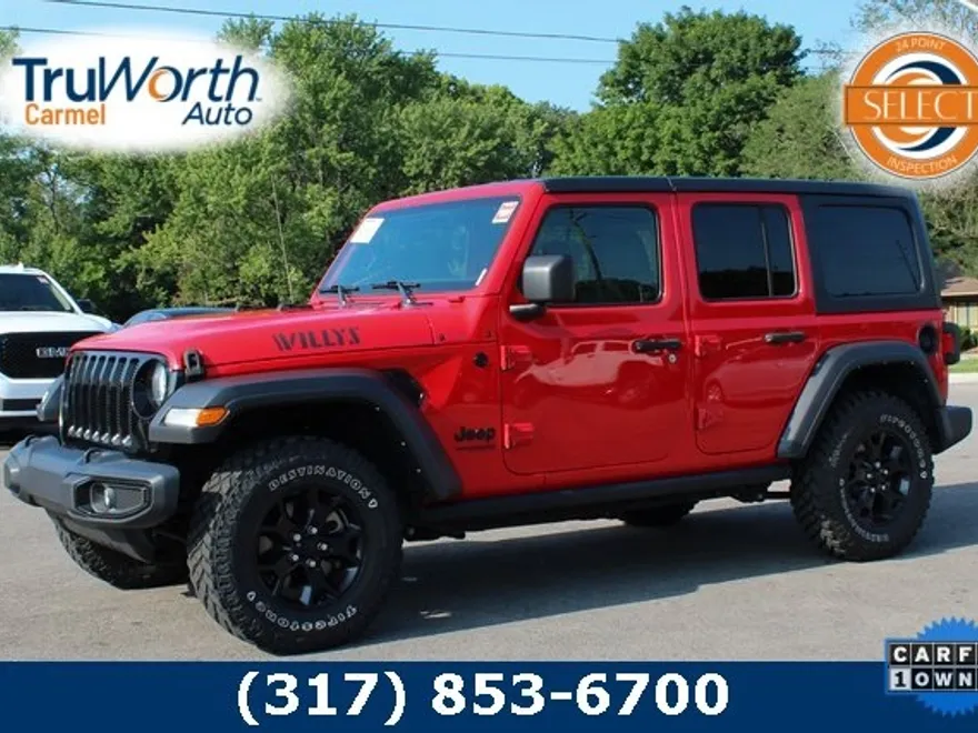 2021 Jeep Wrangler Unlimited Willys photo 1