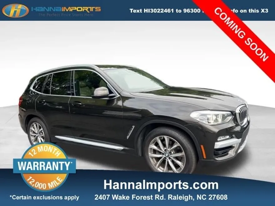 2019 Bmw X3 xDrive30i photo 1