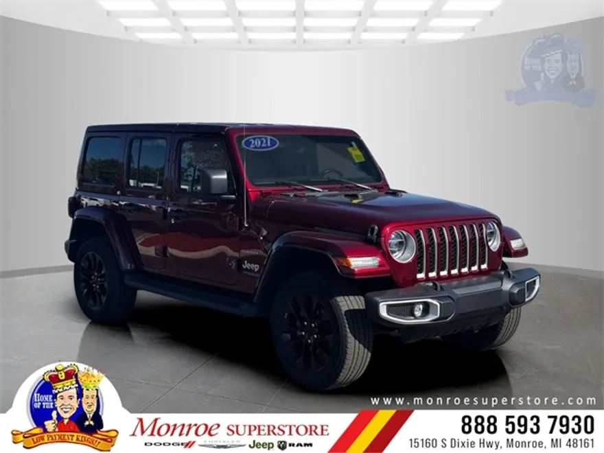 2021 Jeep Wrangler Unlimited Sahara 4xe photo 1