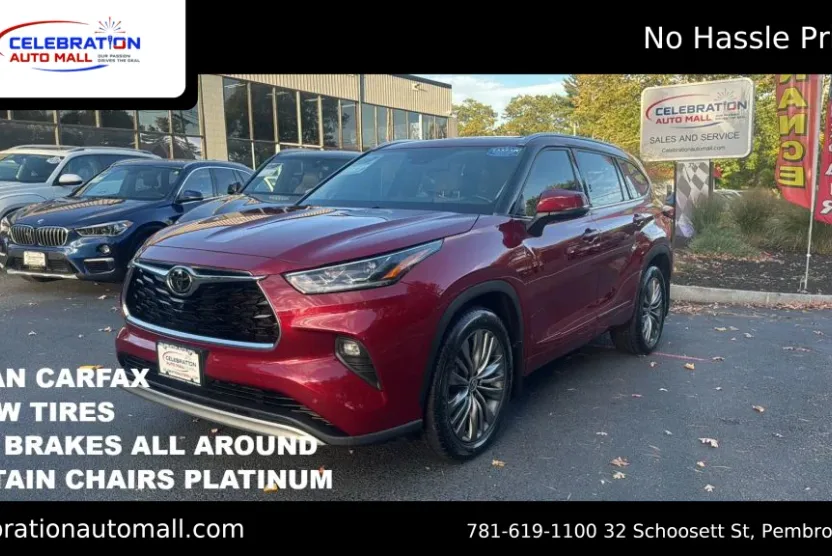 2021 Toyota Highlander Platinum Sport photo 1