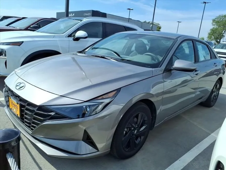 2023 Hyundai Elantra Hybrid Blue photo 1