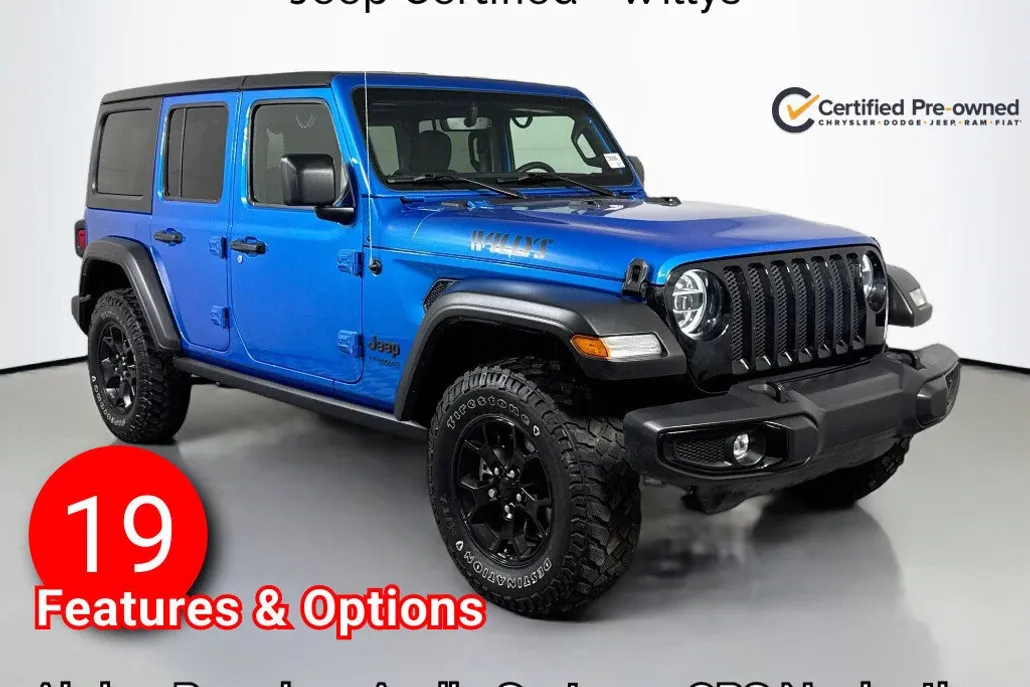2022 Jeep Wrangler Unlimited Sport Willys photo 1