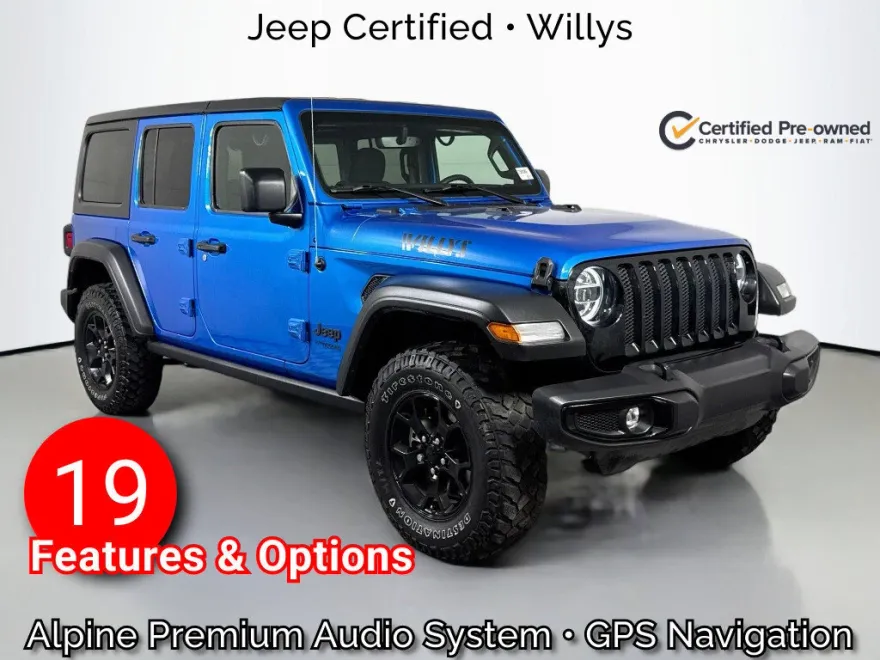 2022 Jeep Wrangler Unlimited Sport Willys photo 1
