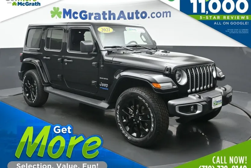 2021 Jeep Wrangler Unlimited Sahara 4xe photo 1