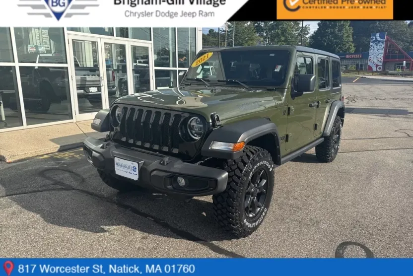 2021 Jeep Wrangler Unlimited Willys photo 1