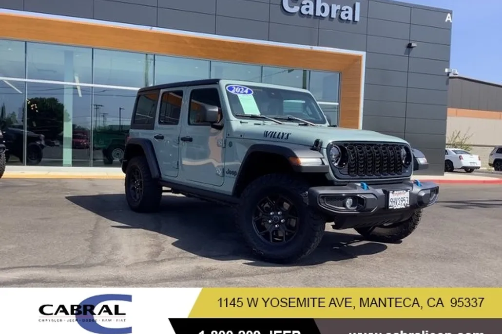 2024 Jeep Wrangler Willys 4xe photo 1