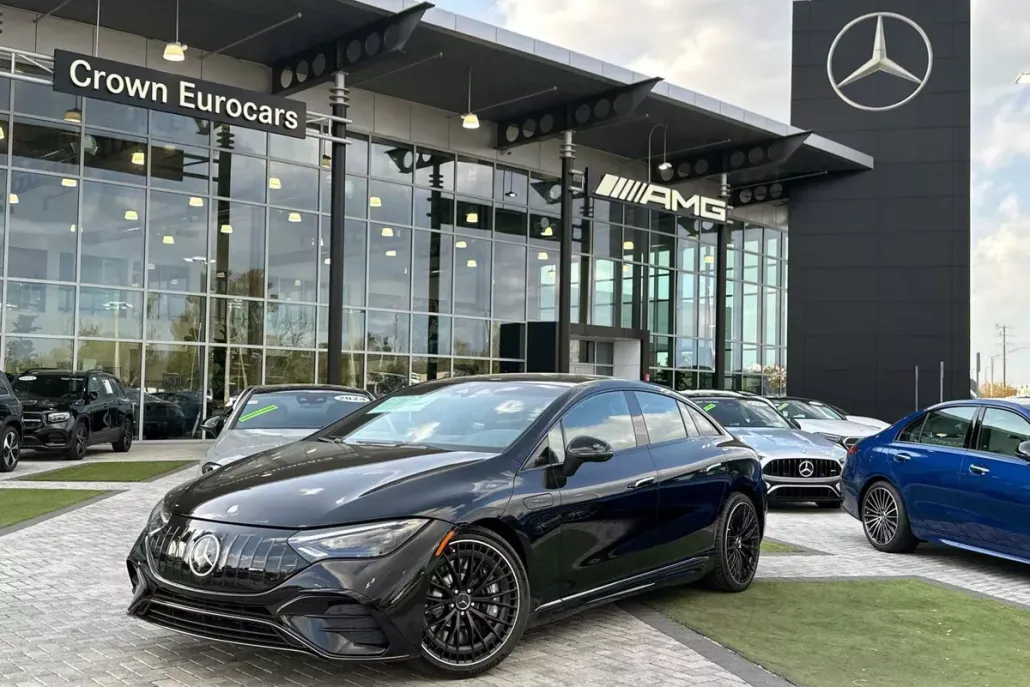 2025 Mercedes Benz EQE Sedan AMG photo 1