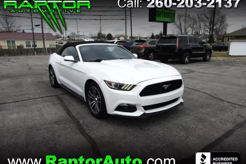 2017 Ford Mustang EcoBoost Premium Convertible photo 1