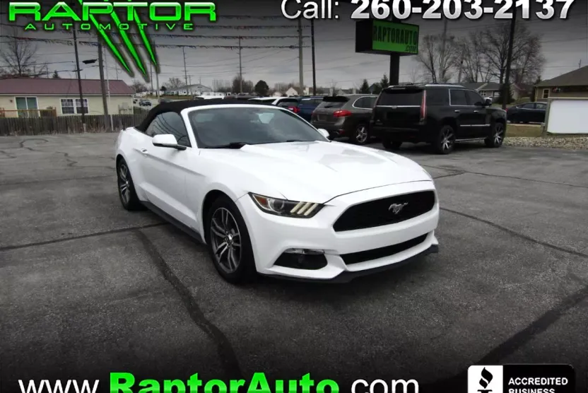 2017 Ford Mustang EcoBoost Premium Convertible photo 1