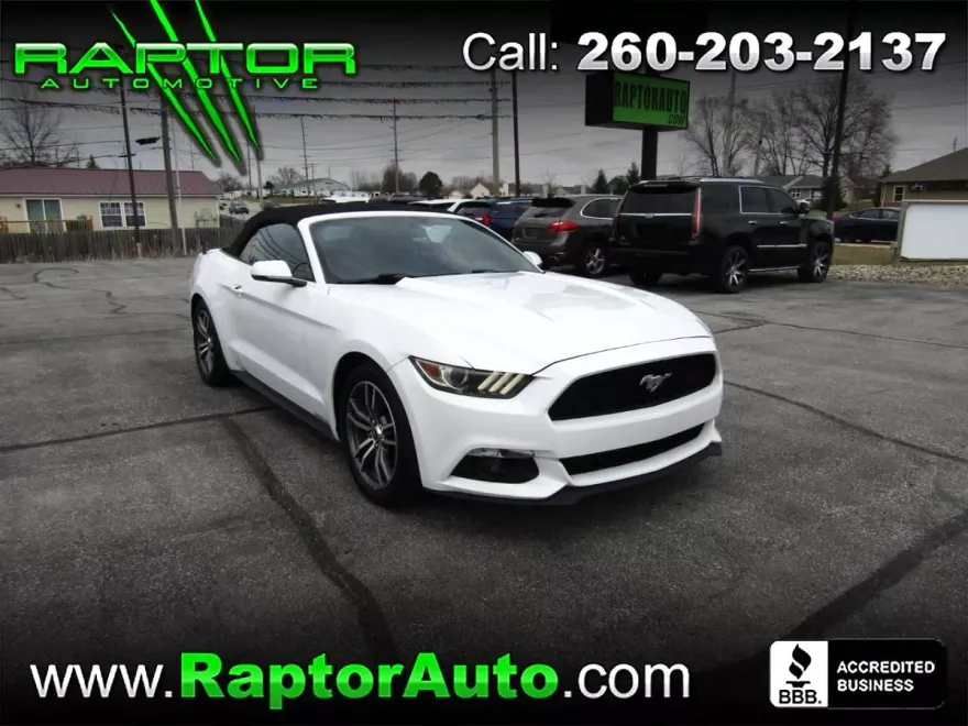 2017 Ford Mustang EcoBoost Premium Convertible photo 1