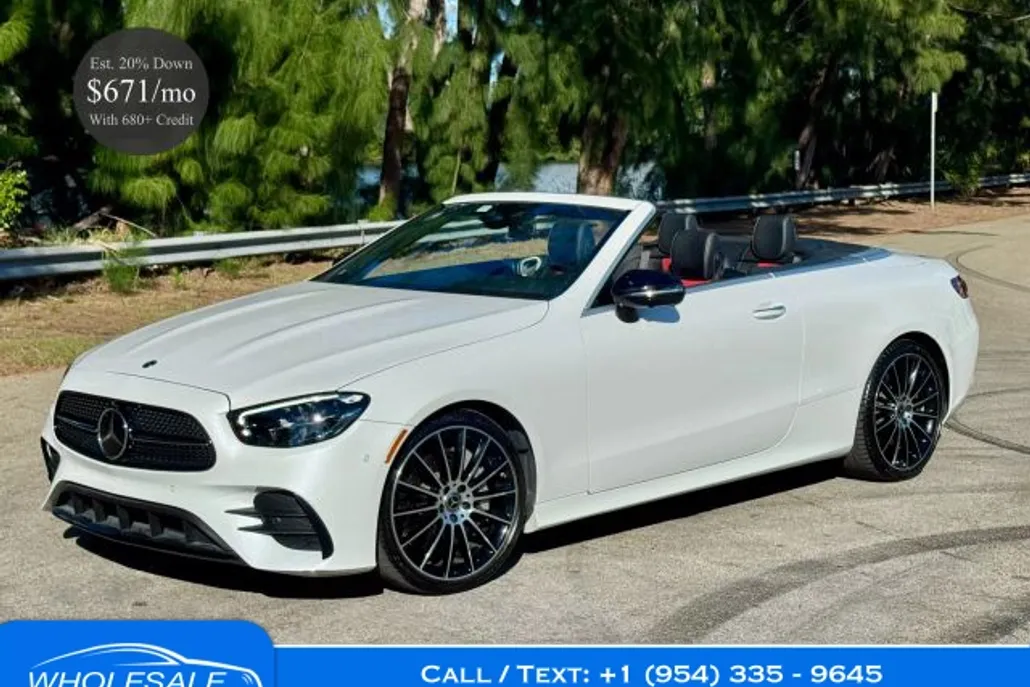 2022 Mercedes Benz E 450 Cabriolet photo 1