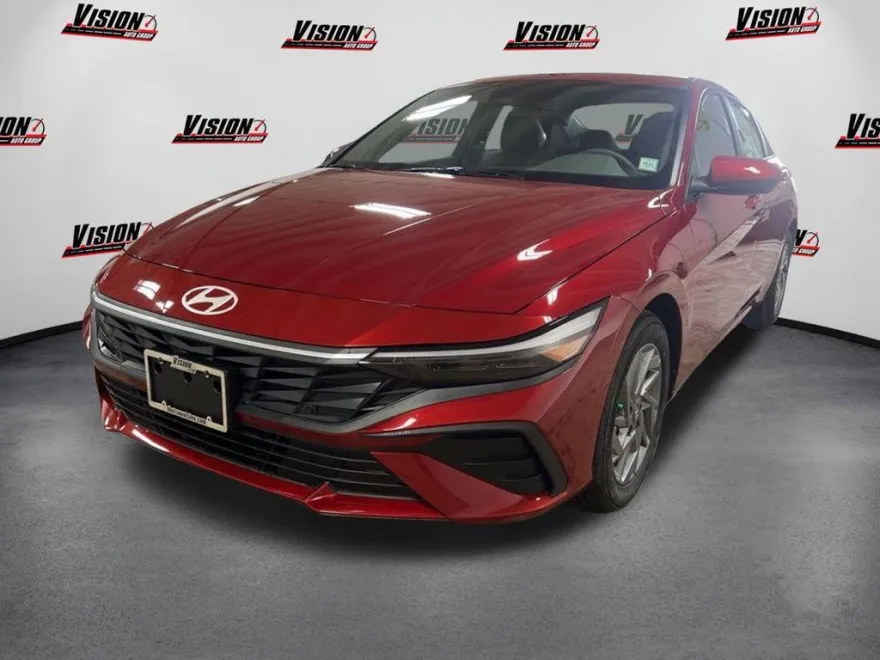 2025 Hyundai Elantra Hybrid Blue photo 1
