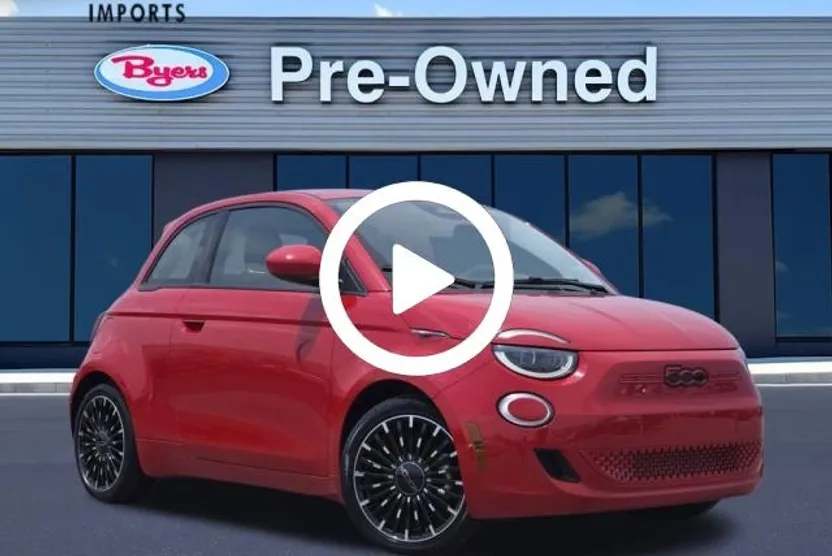 2024 Fiat 500e Red photo 1