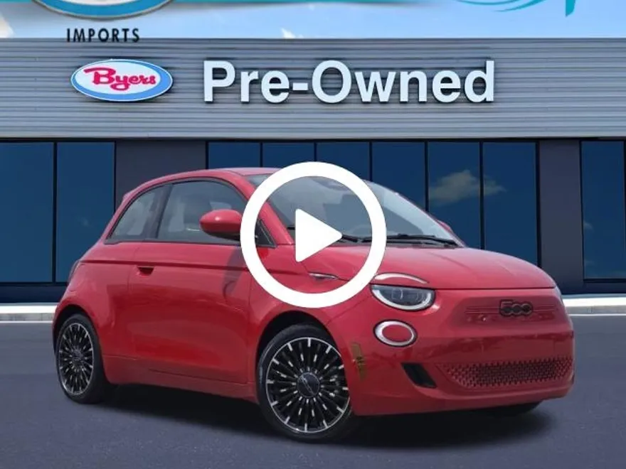 2024 Fiat 500e Red photo 1