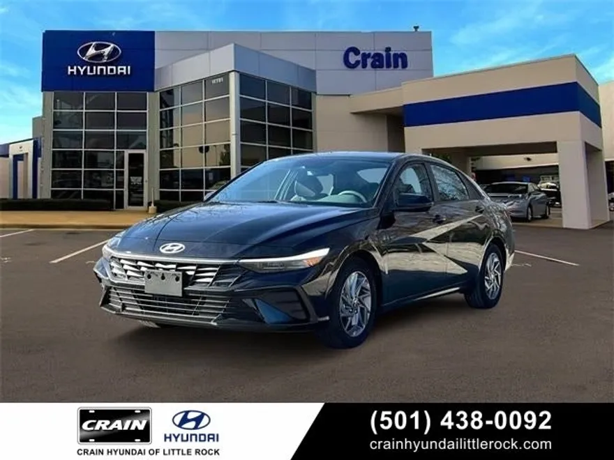 2025 Hyundai Elantra Hybrid Blue photo 1