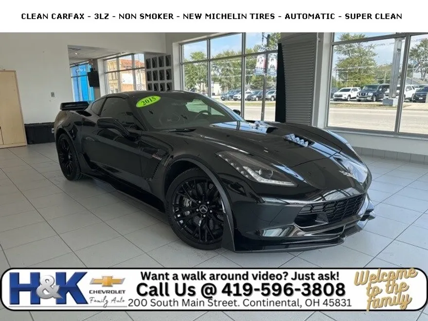 2015 Chevrolet Corvette Stingray 3LZ Z06 photo 1