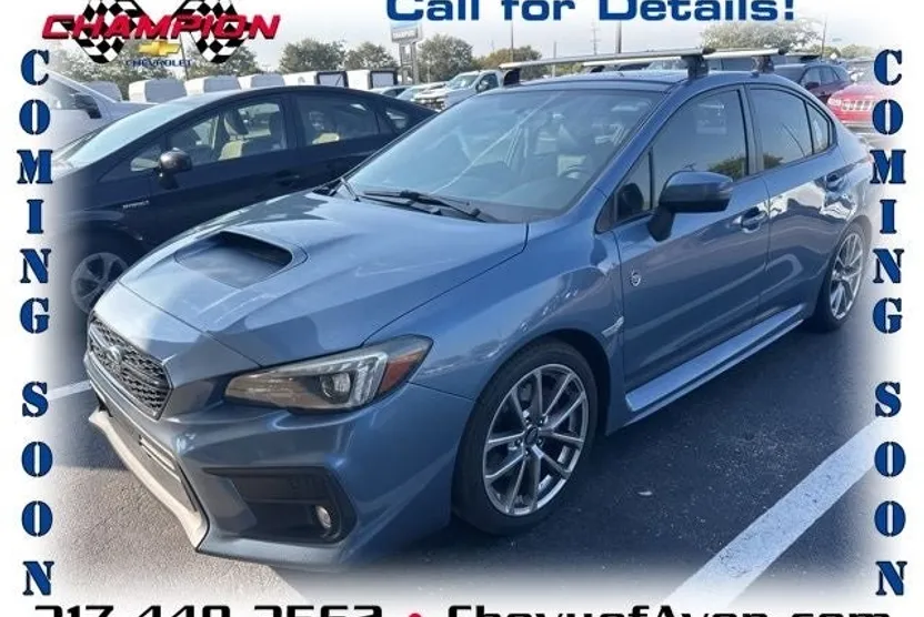 2018 Subaru WRX Limited photo 1