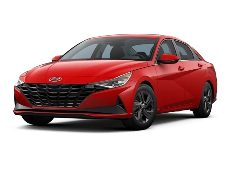 2023 Hyundai Elantra Hybrid Blue photo 1