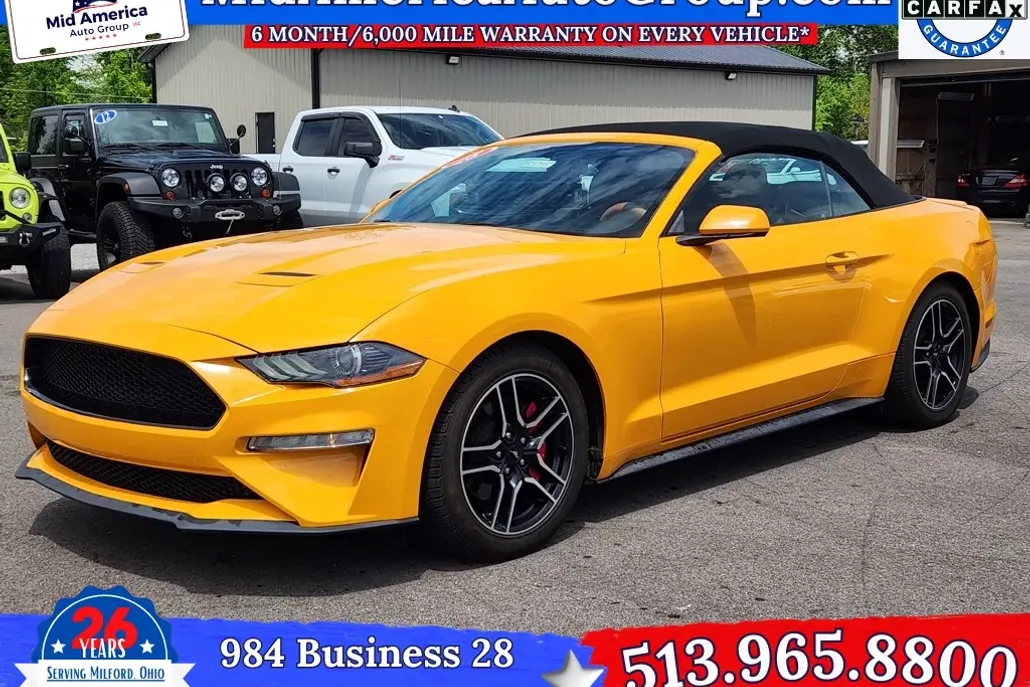 2018 Ford Mustang EcoBoost photo 1