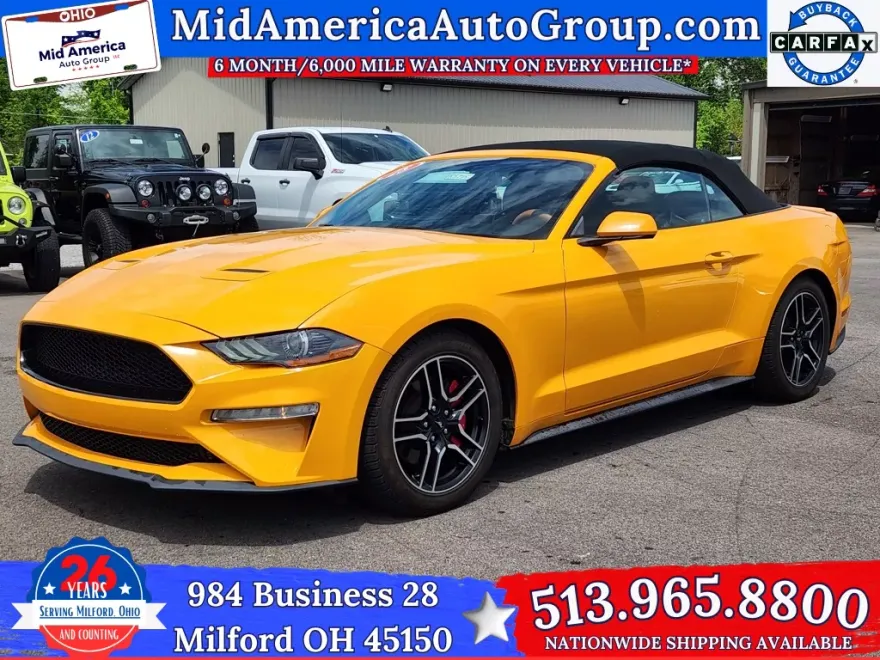 2018 Ford Mustang EcoBoost photo 1