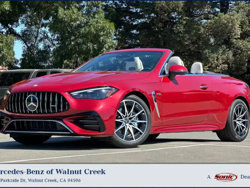 2025 Mercedes Benz CLE AMG 53 4MATIC Cabriolet photo 1