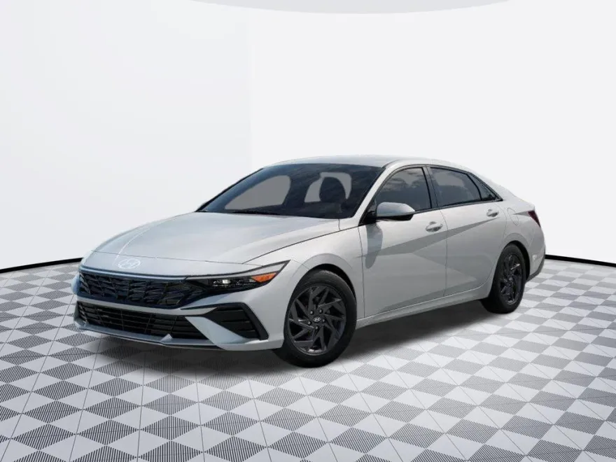 2025 Hyundai Elantra Hybrid Blue photo 1