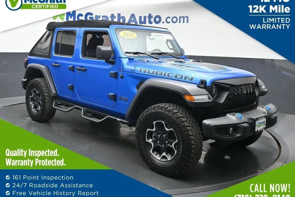 2022 Jeep Wrangler Unlimited Rubicon 4xe photo 1
