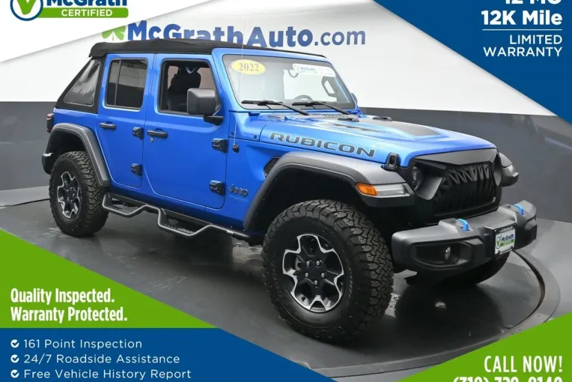 2022 Jeep Wrangler Unlimited Rubicon 4xe photo 1