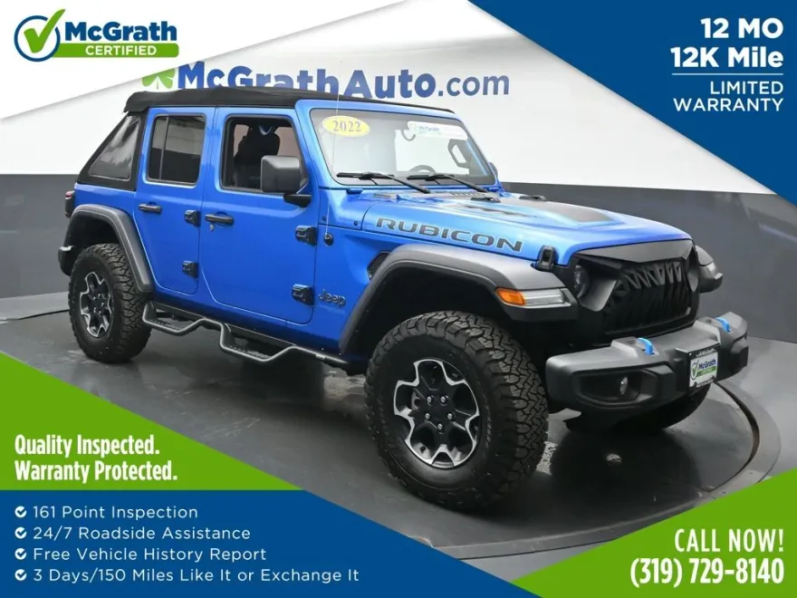 2022 Jeep Wrangler Unlimited Rubicon 4xe photo 1